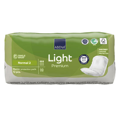 Compresas Incontinecia Light Premium Normal 2 Abena 12 uds