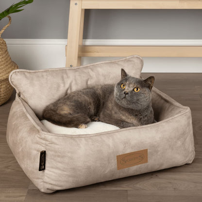Scruffs & Tramps Cama Para Perros Kensington Crema L 90x70 Cm / Vetonek_4