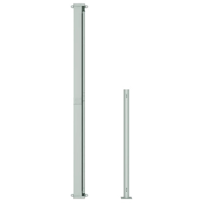 Vidaxl Toldo Lateral Retráctil De Jardín Rojo 180x500 Cm_3