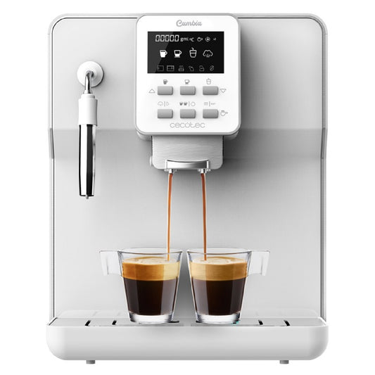 Cecotec Cafetera Superautomática Power Matic-ccino 6000 Serie Bianca S. 1350 W 19 Bares Modo Auto 1-2 Cafés Calentamient_0