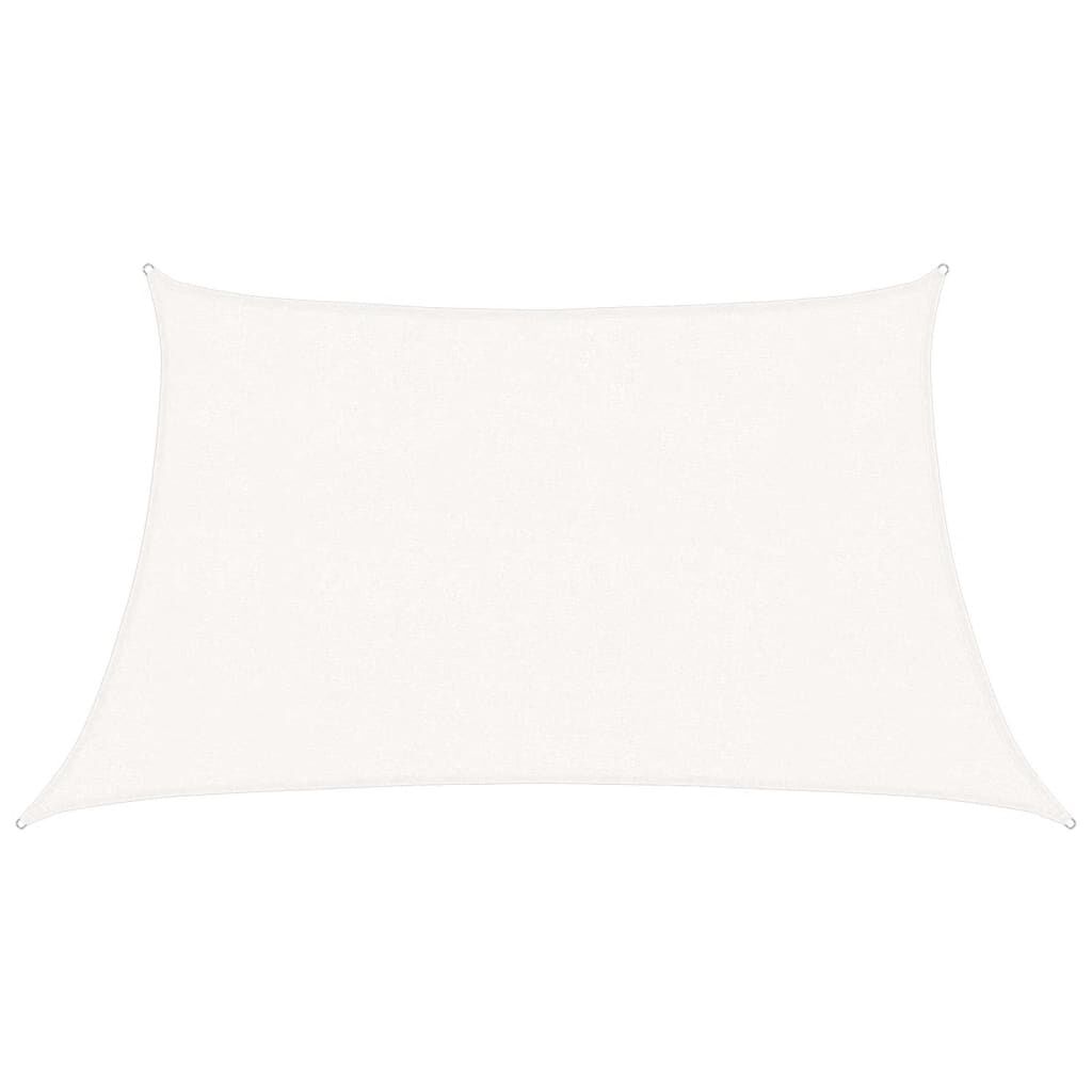 Vidaxl Toldo De Vela Blanco Hdpe 160 G/m² 3/4x2 M_0