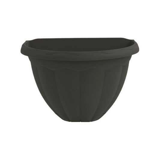 Maceta de pared terra color antracita  30 x 20 x 20