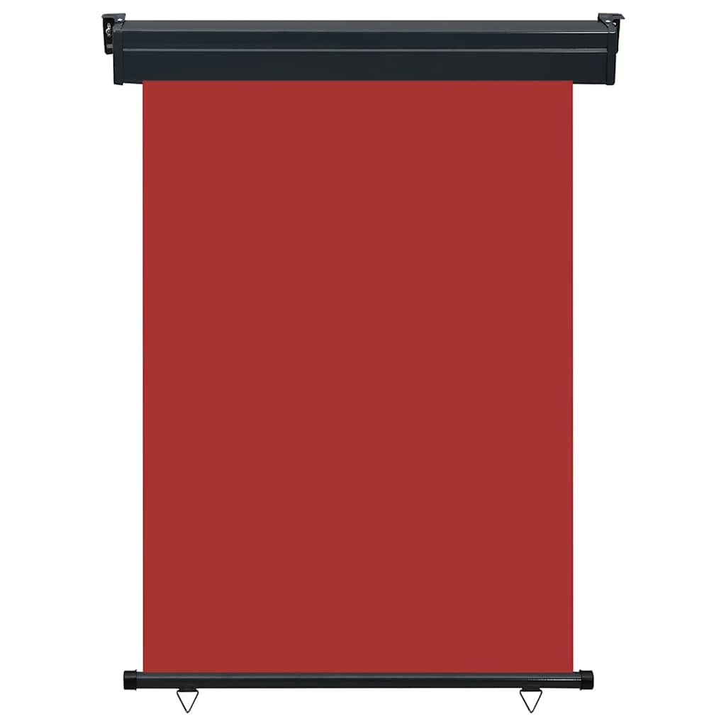 Vidaxl Toldo Lateral De Balcón Rojo 125x250 Cm_1