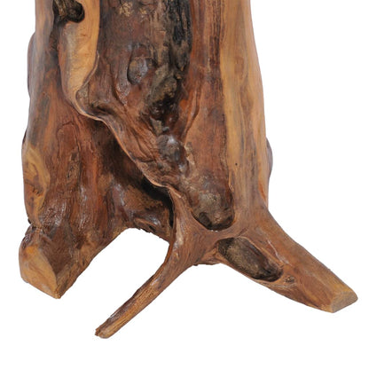 Mesa De Centro De Madera Maciza De Teca 40x40 Cm_0