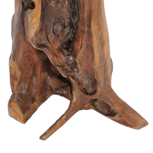 Mesa De Centro De Madera Maciza De Teca 40x40 Cm_0