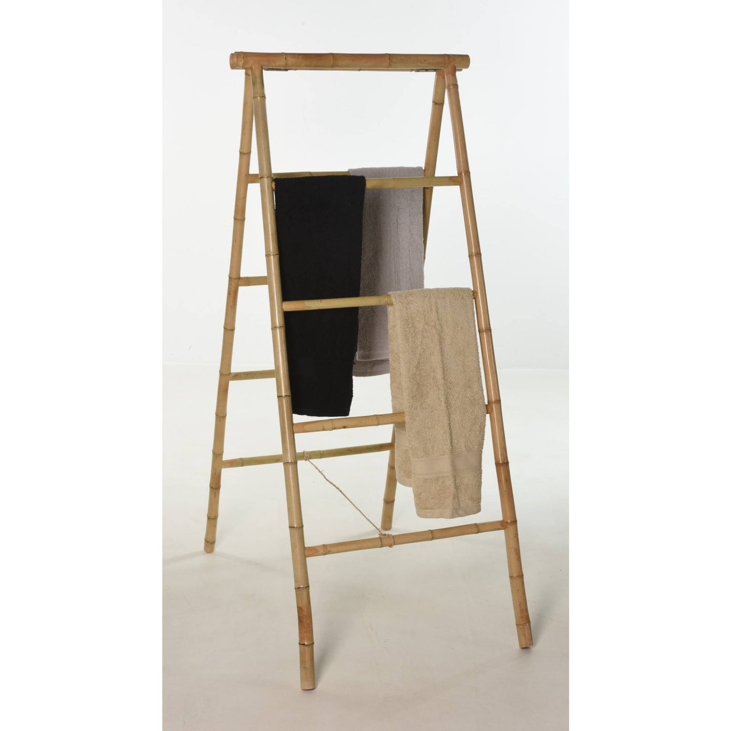 Well Home Toallero En Bambú Con 2 Lados H.140cm