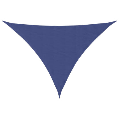 Toldo De Vela Triangular Tela Oxford Azul 4x4x5,8 M_0