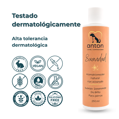 Acondicionador natural para el cuidado del pelaje de perros – Pack 3 x 250 ml_4