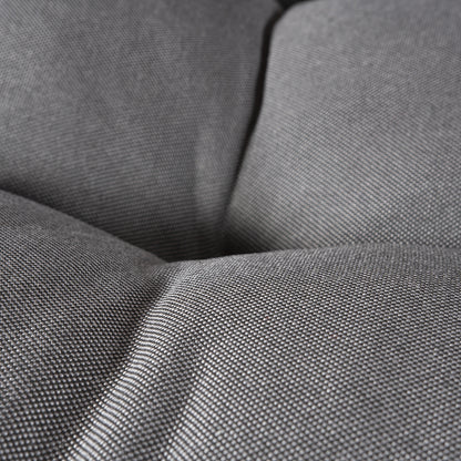 Pack 4 Cojines Para Palets, Cojín De Asiento 80x120x16 Cm + Cojín Respaldo 42x120x16 Cm, Olefin Color Gris, Repelente Al Agua_4
