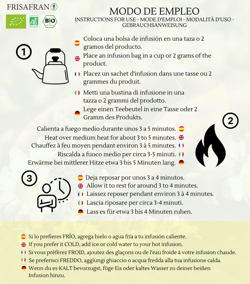 Infusión De Manzanilla Dulce A Granel Ecológica | Frisafran 200 G_4