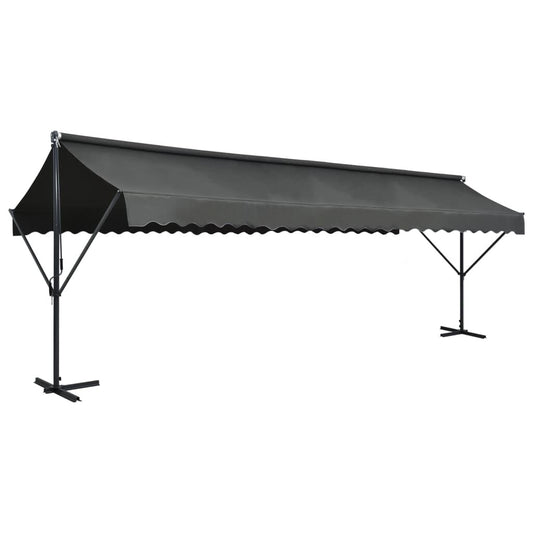 Vidaxl Toldo De Pie Independiente Gris Antracita 600x300 Cm_0