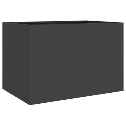 Jardinera Acero Negro 62x40x39 Cm_0
