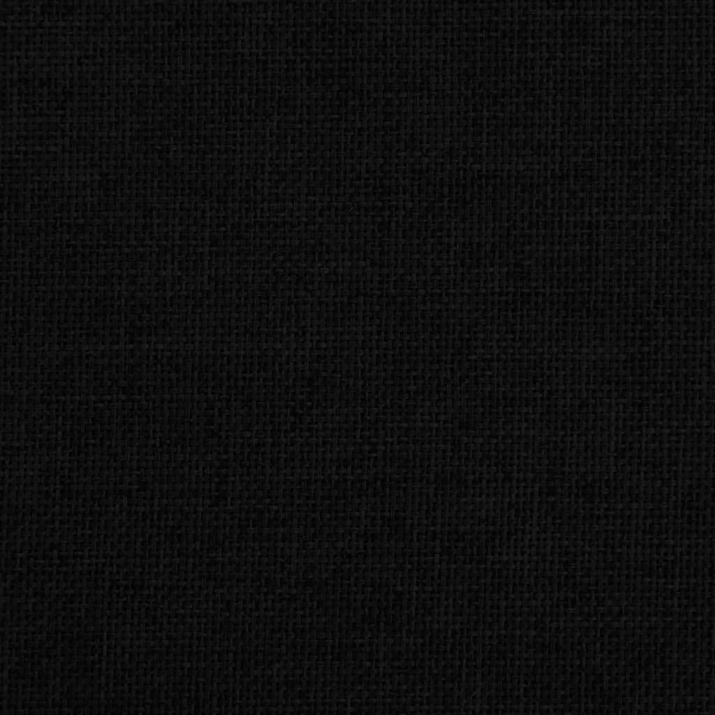 Cama Para Perros De Tela Negra 70x45x30 Cm / Vetonek_2