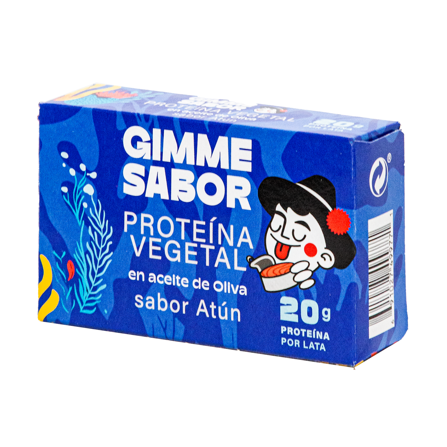 PACK AHORRO Atún Vegano en Aceite de Oliva 120g X 6uds. | Sin Gluten, Sin Aditivos, Sin Alérgenos | Gimme Sabor_1