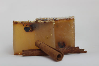 Jabón natural de glicerina canela y corteza de naranja Planeta Huerto 100 g