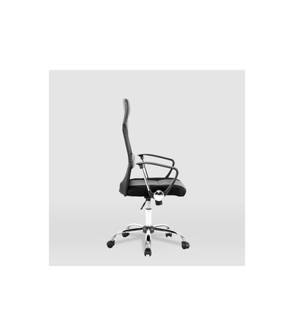 Silla De Oficina Dafne Acabado Negro. Alto: 112.5-122cm Ancho: 60cm Fondo: 49.5cm._2