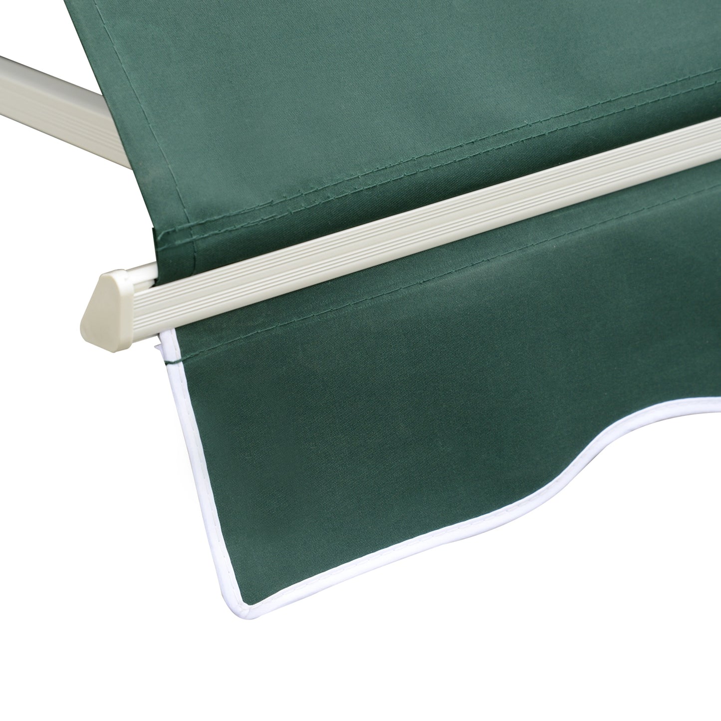 Outsunny Toldo Manual De Aluminio Ventana Exterior Ángulo Ajustable Impermeable_4