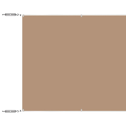 Vidaxl Toldo Vertical Tela Oxford Gris Taupé 180x1200 Cm_0