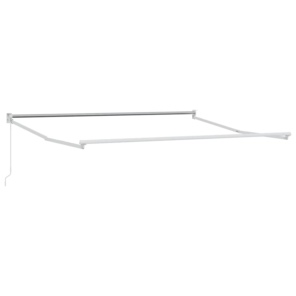 Toldo Retráctil Verde Y Blanco 300 X 250 X 165 Cm_4