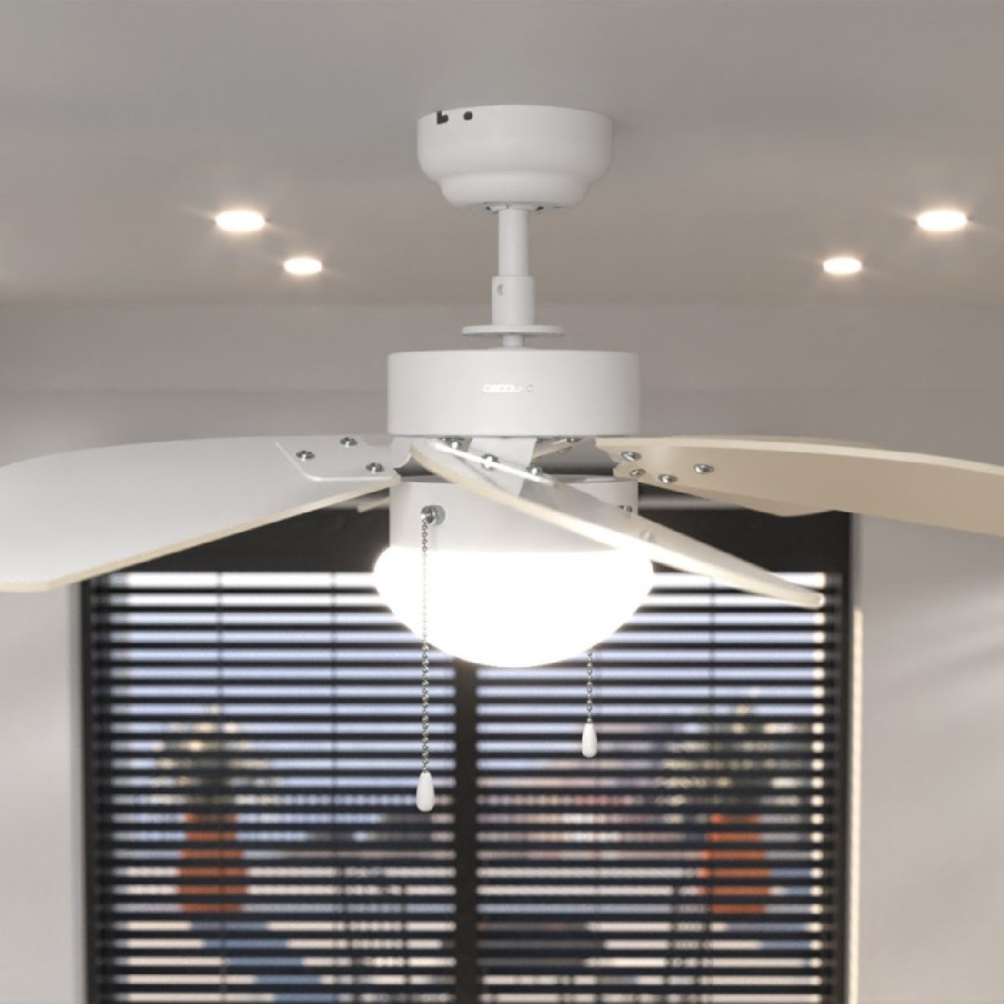 Cecotec Ventilador De Techo Con Luz Ventilador De Techo Energysilence Aero 3600 Vision Sunlight_2