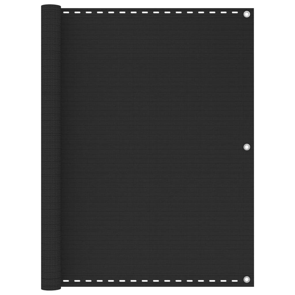 Vidaxl Toldo Para Balcón Hdpe Gris Antracita 120x600 Cm_0
