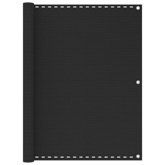 Vidaxl Toldo Para Balcón Hdpe Gris Antracita 120x600 Cm_0