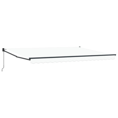 Toldo Retráctil Blanco 450 X 300 X 165 Cm_0