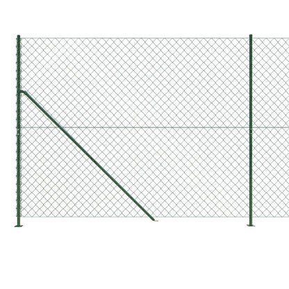 Cerca De Alambre Con Brida Verde 1,6x10 M / Vetonek_0