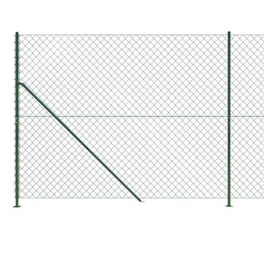 Cerca De Alambre Con Brida Verde 1,6x10 M / Vetonek_0