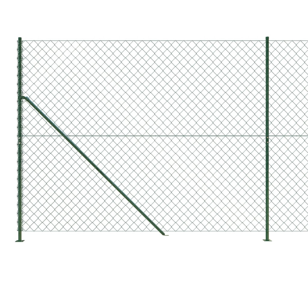 Cerca De Alambre Con Brida Verde 2,2x10 M / Vetonek_3