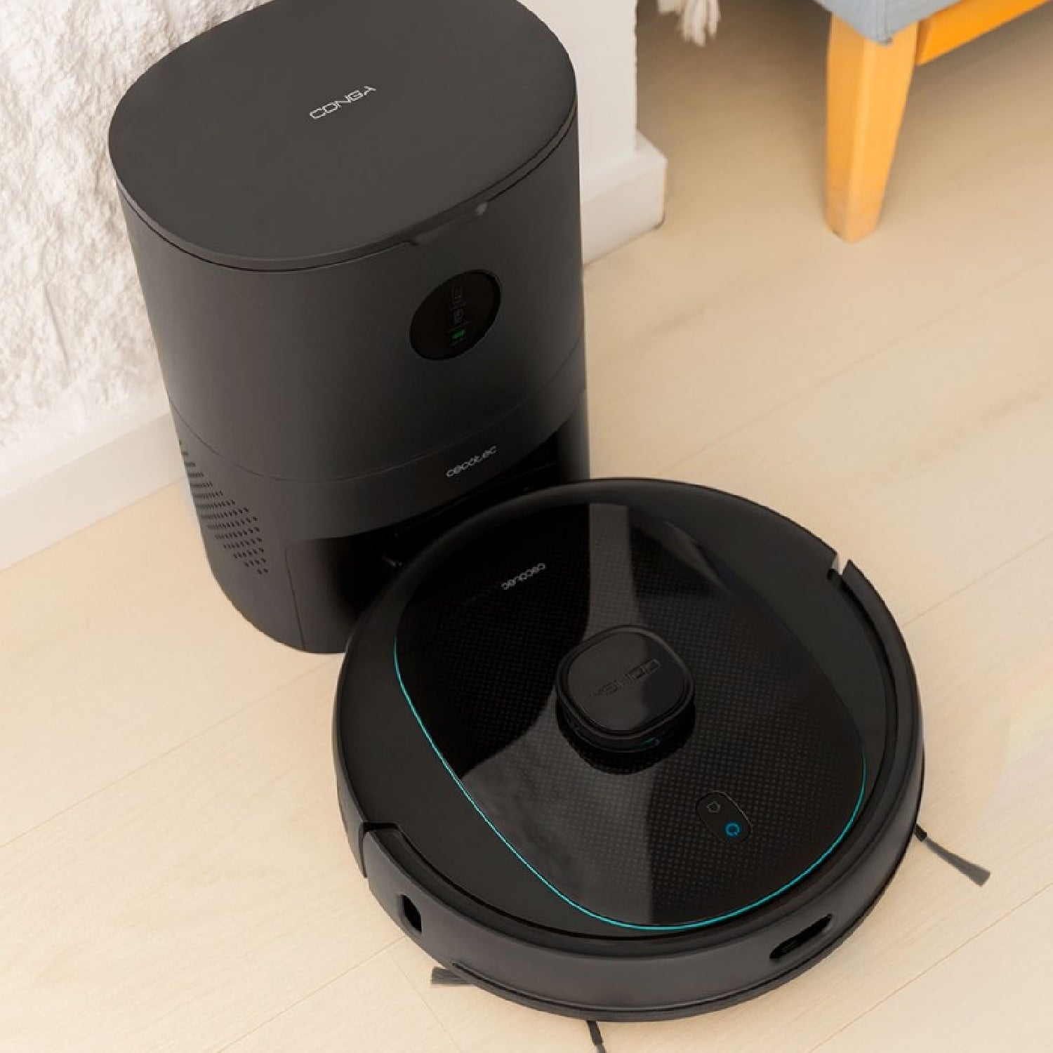 Cecotec Base De Autovaciado Conga Home 5000. Compatible Con Conga 5290 Vaciado Automático Del Robot Limpieza Higiénica P_3