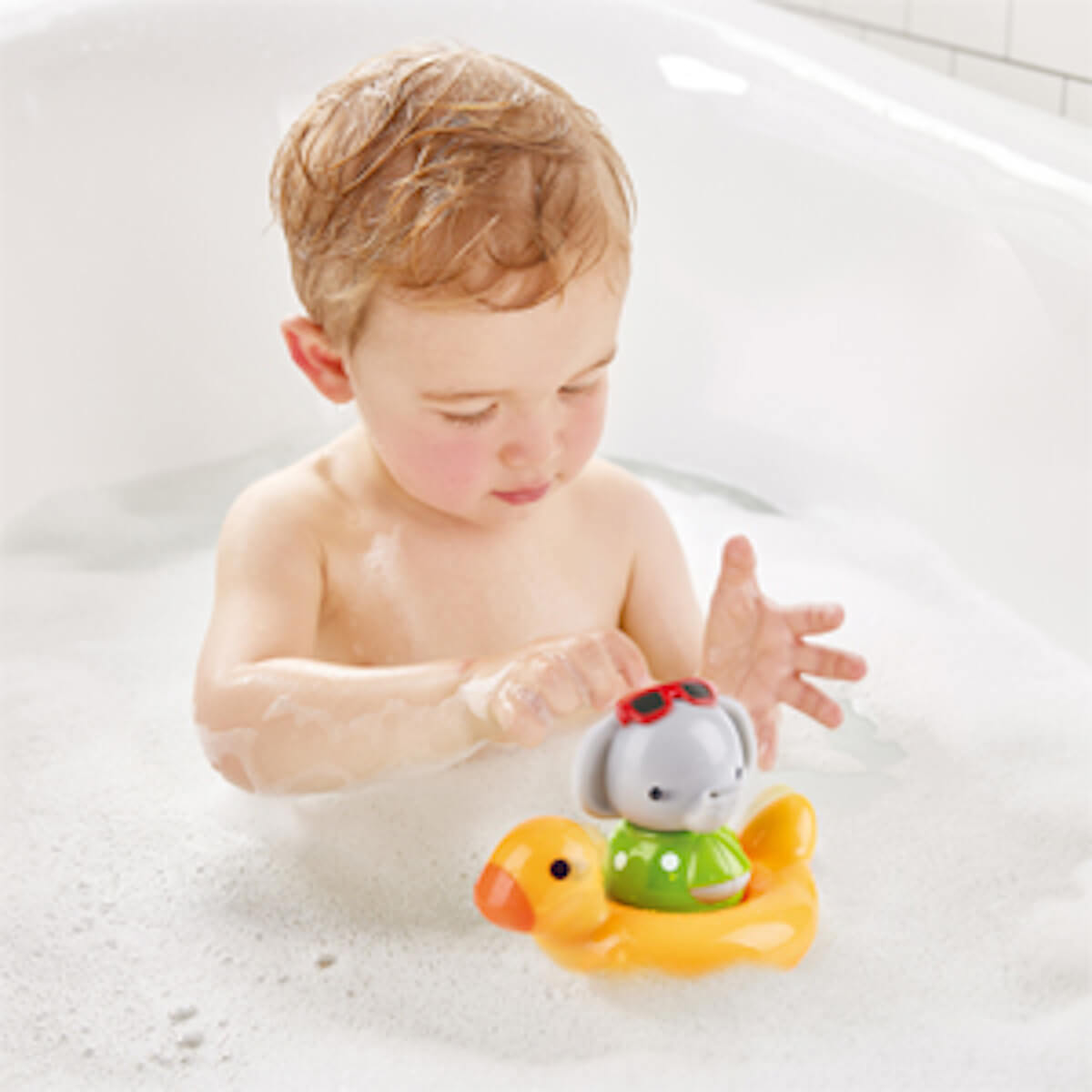 Juguete Baño Elephant Spin Splash'n Swim Hape_2