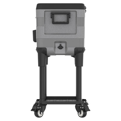 Nevera Portátil Con Mesa - 70 L - Gris_3