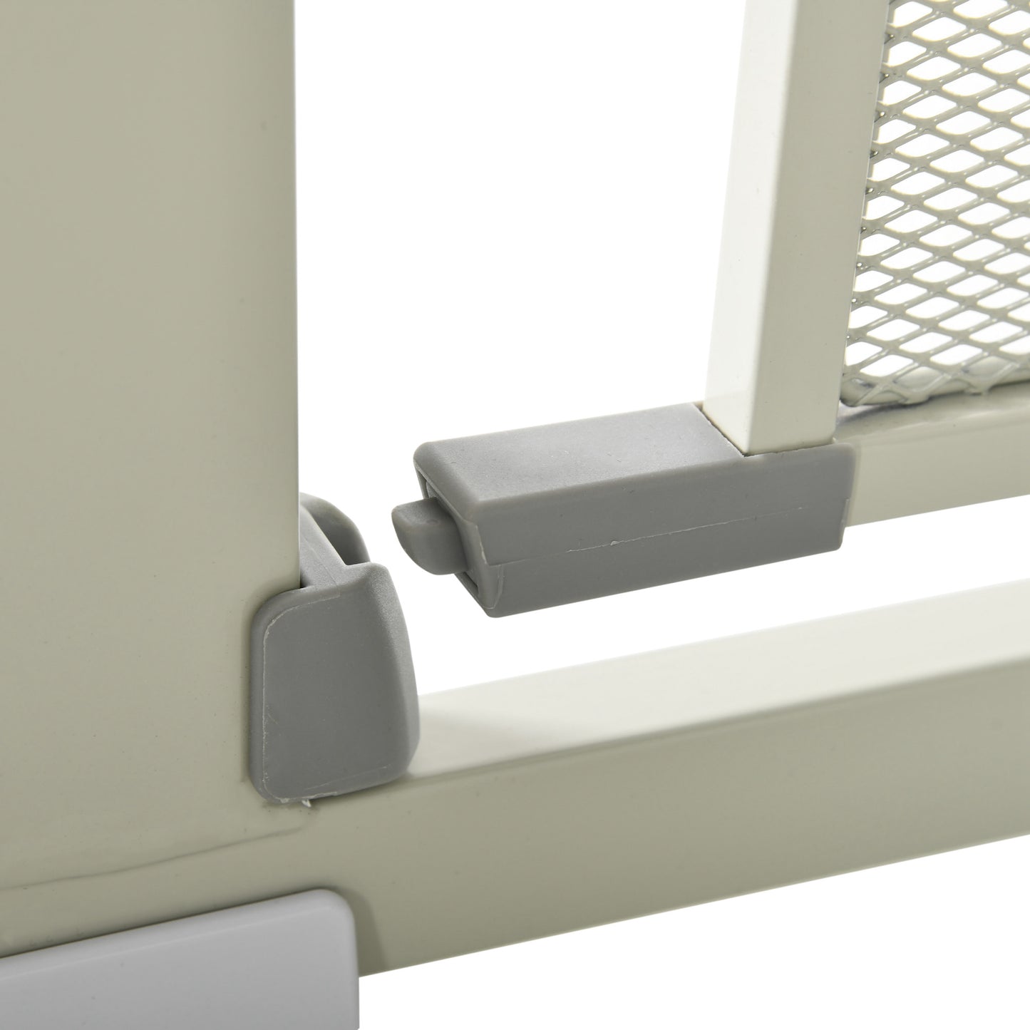 Pawhut Barrera De Seguridad Para Perros Extensible 75-103 Cm Con 2 Extensiones_3