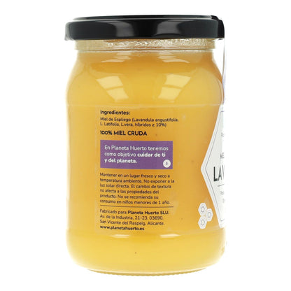 Miel Cruda de Lavanda Planeta Huerto 500 g