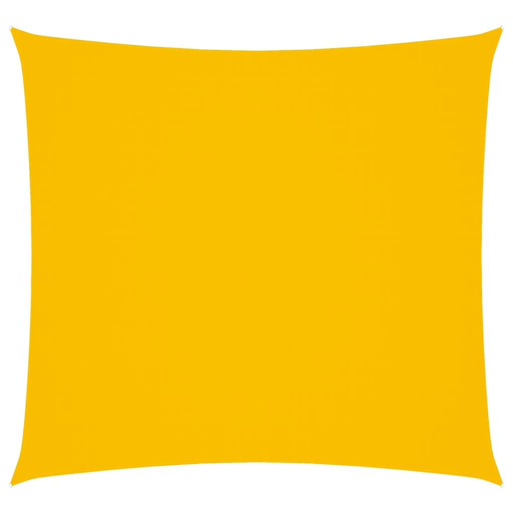 Toldo De Vela Cuadrado Tela Oxford Amarillo 5x5 M_0