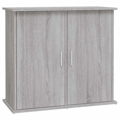 Vidaxl Soporte Para Acuario Madera Ingeniería Gris Sonoma 81x36x73 Cm_0