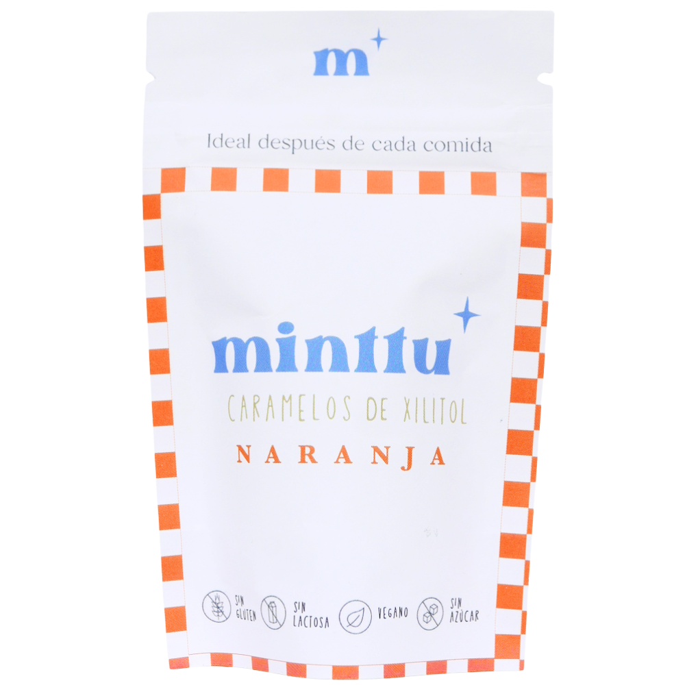 Caramelos 100% De Xilitol Sin Azucár · Naranja 30g_0