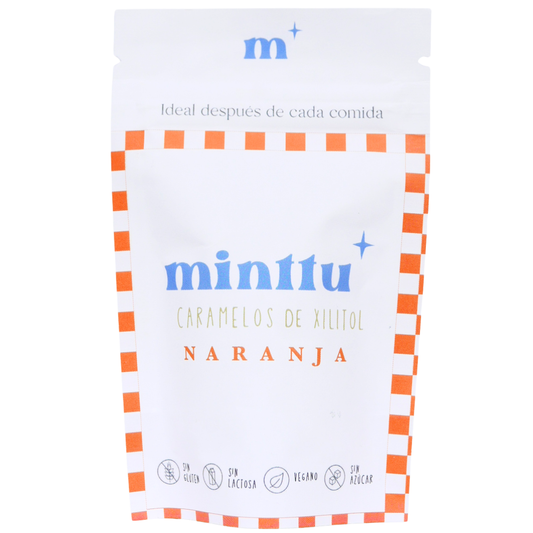 Caramelos 100% De Xilitol Sin Azucár · Naranja 30g_0
