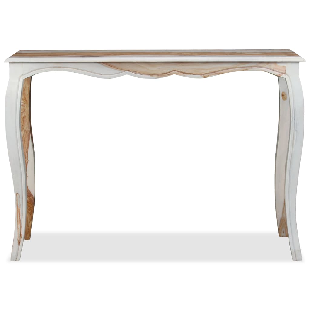 Mesa Consola De Madera Maciza De Sheesham 110x40x76 Cm_4