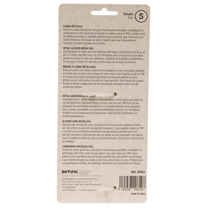 Cepillo Carda Suave Para Perro Wuapu Talla S, Para Cepillar Y Retirar El Pelo Muerto