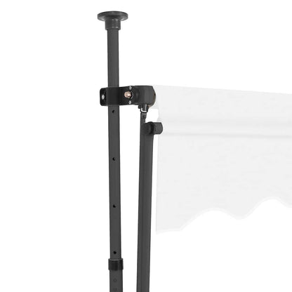Toldo Manual Retráctil Con Led Crema 400 Cm_3
