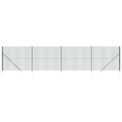 Cerca De Alambre Con Pinchos De Anclaje Verde 1,4x10 M / Vetonek_3