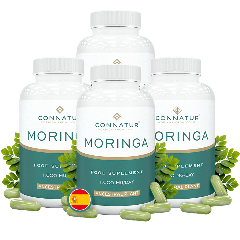 Moringa Oleifera Bio 120 Capsulas Connatur - Pack 4 Unidades_0