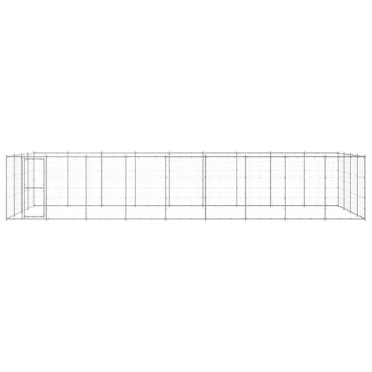 Perrera De Exterior De Acero Galvanizado 43,56 M²_0