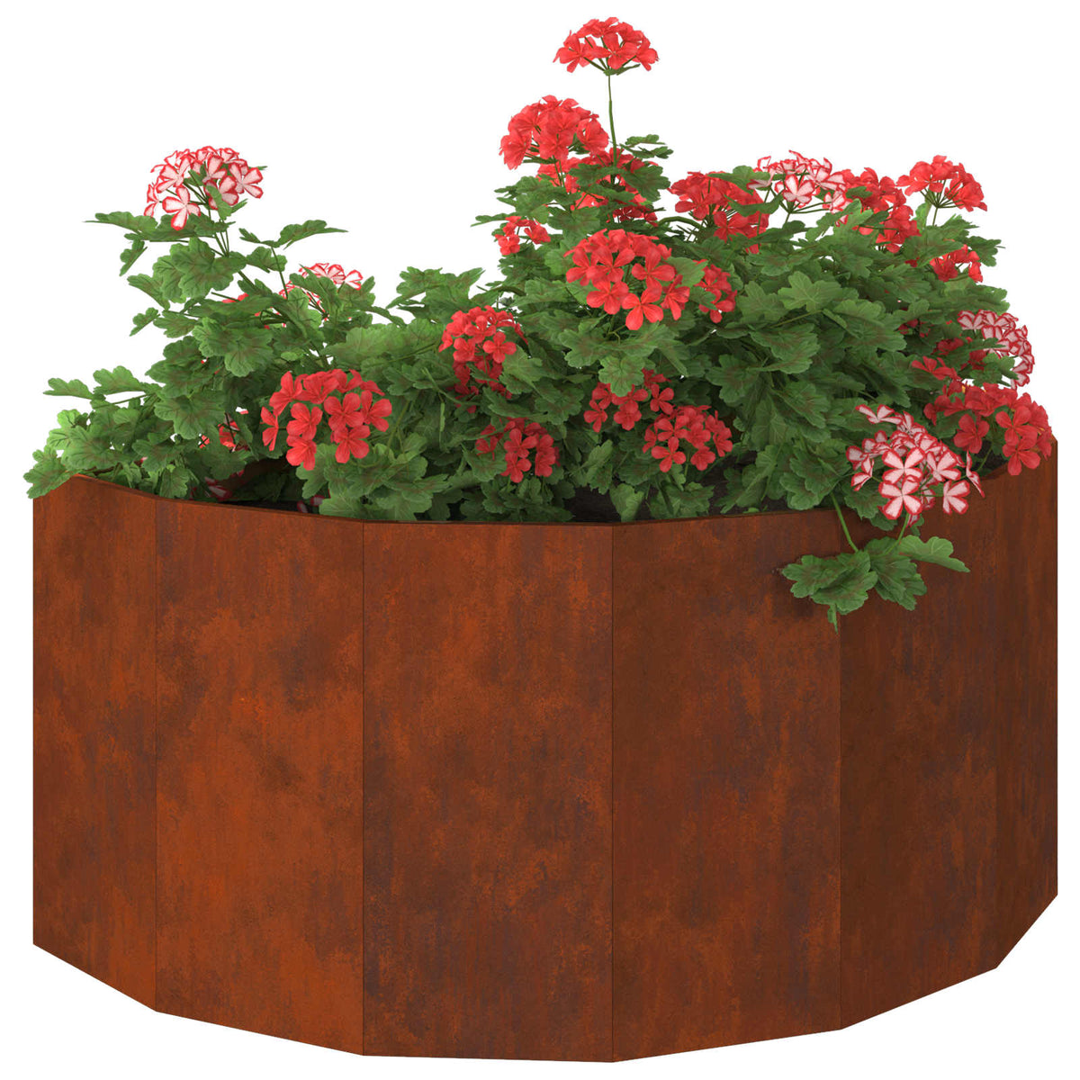 Jardinera Oxidado 120 X 60 X 50 Cm Acero Autopatinable_2