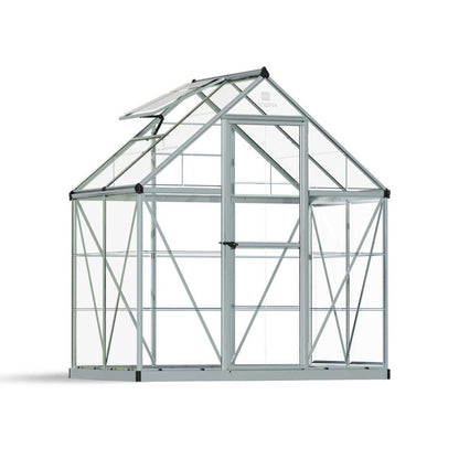 Invernadero Harmony 126x185x208 cm plateado