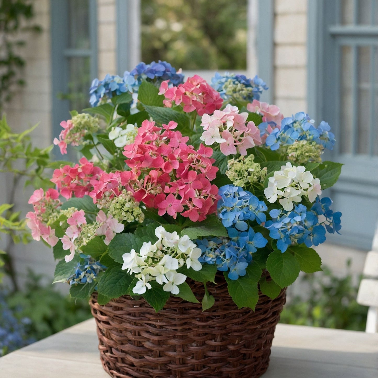 Hortensia - 3 Pzs - Hydrangea Macrophylla - Altura 25-40cm - ⌀9cm