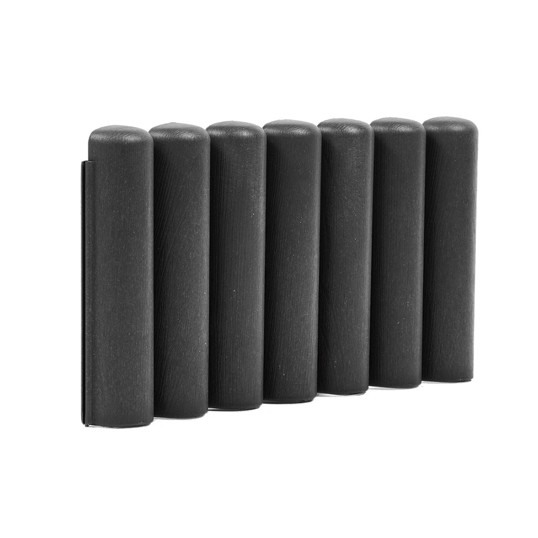 Pack De 5 Bordos Tronco Clickborder Lop Antracita 0,4x0,2 M / Multicolor_1
