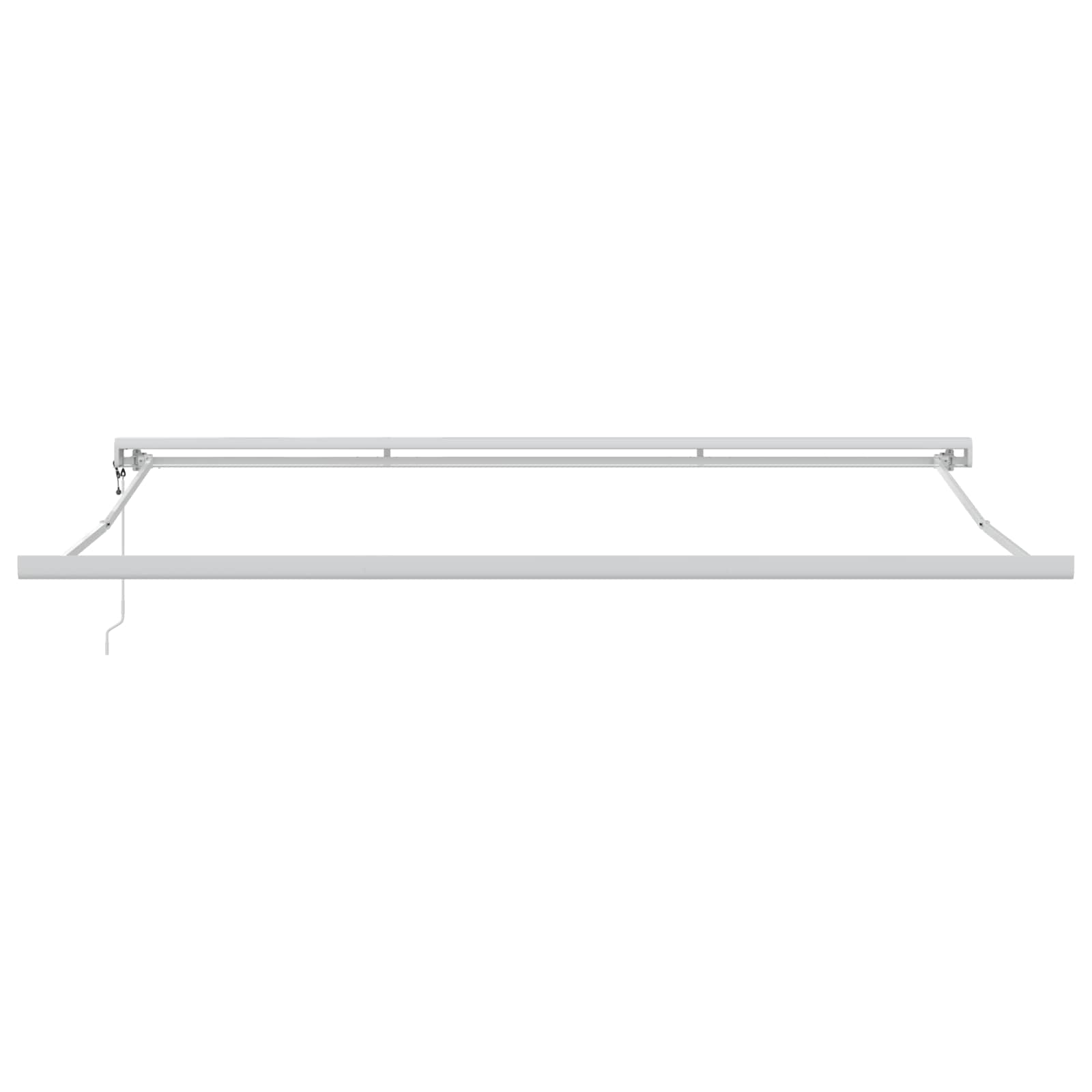 Toldo Retráctil Rojo 400 X 300 Cm Tela Y Metal_2